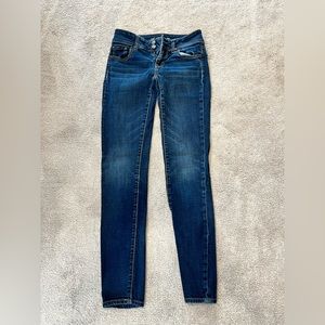 American Eagle Skinny Jeans, low rise